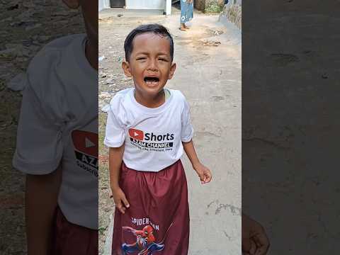 agisna kenapa Azam nya nangis