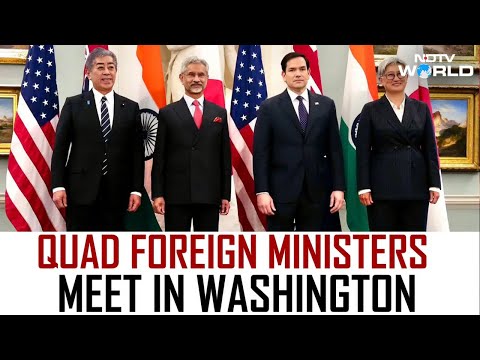 Trump Administration Makes India A Priority - 1st Meetings With S Jaishankar | NDTV 24x7 Live