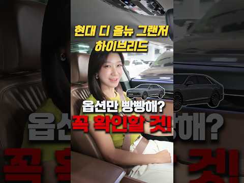 현대 디 올뉴 그랜저 하이브리드 옵션 말고 이거 부터 확인해봐!  #중고차