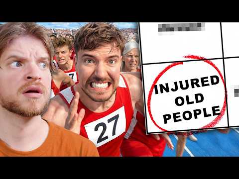 MrBeast Made Ages 1-100 Race for Money (Bingo)