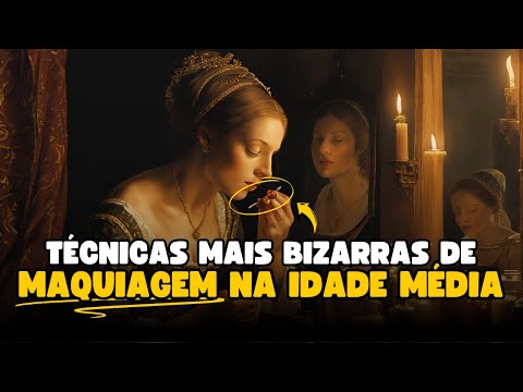 TÉCNICAS BIZARRAS DE MAQUIAGEM NA IDADE MÉDIA