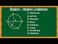 Kuis Bagian-Bagian Lingkaran