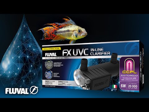 Fluval FX UVC In-Line Clarifier | See Your Aquarium In High Definition