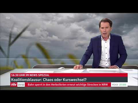 LIVE: Statements nach der Bundeskabinetts-Klausur in Meseberg