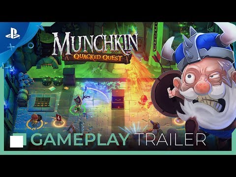 Munchkin: Quacked Quest - Gameplay Trailer | PS4