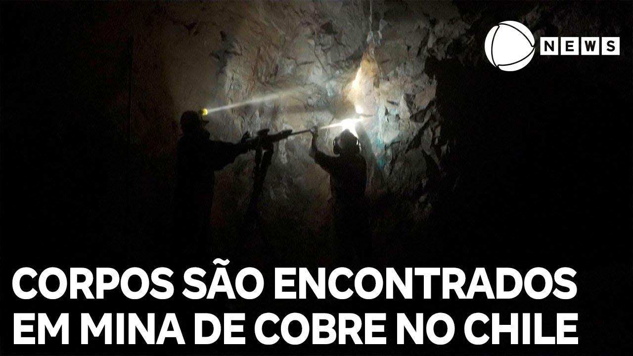 Corpos de trabalhadores são encontrados em mina de cobre no Chile
