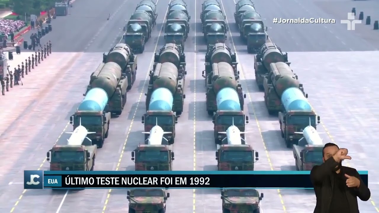 China e Rússia reagem a anúncio dos EUA sobre retomada de testes nucleares  TV Online China e Rússia reagem a anúncio dos EUA sobre retomada de testes nucleares