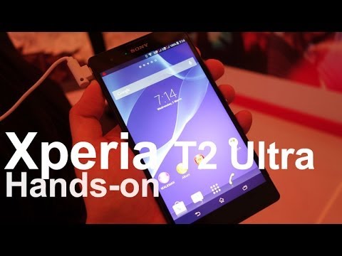 (ENGLISH) Hands-on: Sony Xperia T2 Ultra