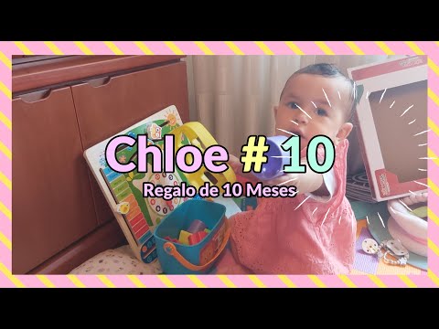 Chloe nos presenta sus nuevos  juegos de Fisher-Price y  WooMaxColorbaby