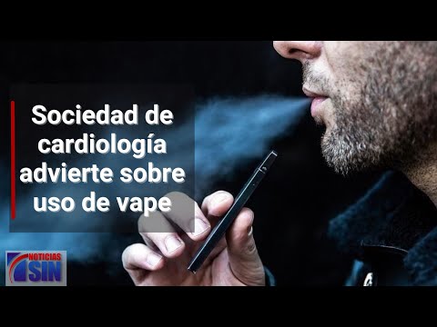 Sociedad de Cardiología advierte sobre uso de vape