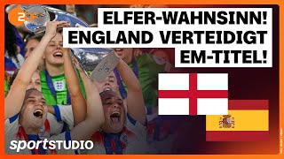 England – Spanien Highlights | Finale UEFA Frauen-EM 2025 | sportstudio​