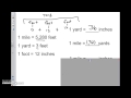 Converting Units in the Standard Measurement System