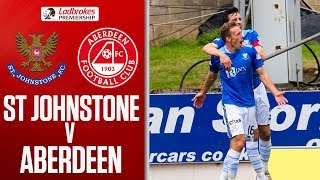 St Johnstone 1-1 Aberdeen | McGinn Free kick Splits Points | Ladbrokes Premiership