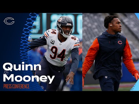 Mooney, Quinn discuss preparations for Week 5 | Chicago Bears video clip