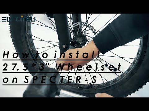 SPECTER-S 2023 WS-27.5S Wheelset Install Instructions