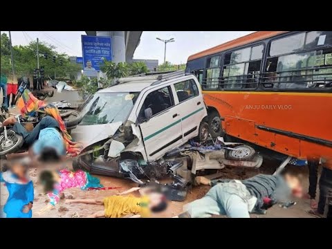 jay bageswar dham sarkar सड़क हा😭दसे में 10 मजदूर की मौ😭 3 मजदूर गंभीर रूप से घा😭ल