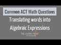 ACT Math Problem Solving Strategies
