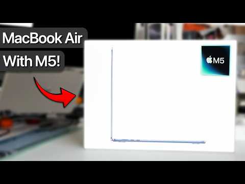MacBook Air M5 Unboxing | Light & Clean!