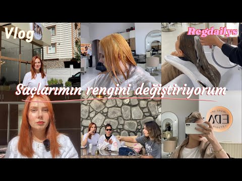 Yanlışlıkla sarışın oldum! (YENİ BİR BEN) Uzun süredir görüşmediğim arkadaşlarımla buluştum🎀🌸🌷