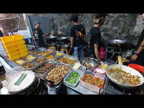 NASI UDUK PALING RAME, VIRAL DI GADING SERPONG !!! INDONESIAN STREET FOOD