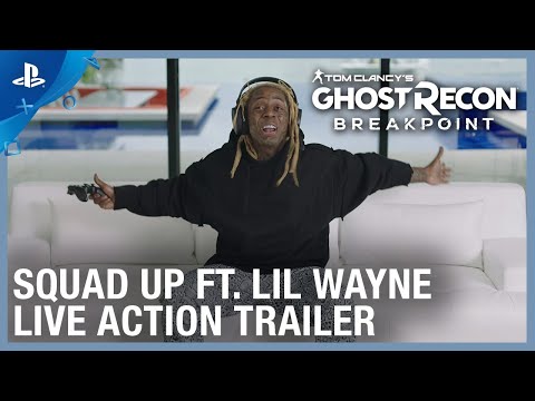 Ghost Recon Breakpoint - Squad Up with Lil Wayne | PS4