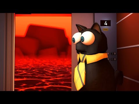 Roblox Animation - SIR MEOWS A LOT ELEVATOR!
