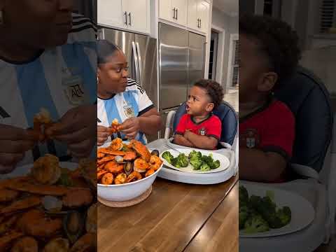 Toddler ROASTS Mom Over Seafood Boil 🦐😂