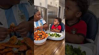 Toddler ROASTS Mom Over Seafood Boil 🦐😂