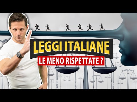 Le LEGGI MENO RISPETTATE dallo STATO Italiano | Avv. Angelo Greco