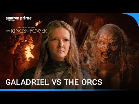 Galadriel's Epic Battle Against The Orc | The Lord of the Rings: The Rings of Power Season 2