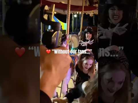 Without Our Fans, This Music Video Wouldn’t Exist… ❤️ #liliac #carousel #clowns #fans #video
