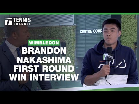 Brandon Nakashima Talks San Diego Sports | 2024 Wimbledon First Round