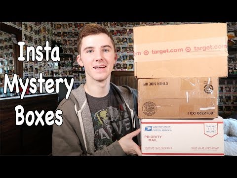 THREE $40 Funko Pop Mystery Boxes From Instagram!
