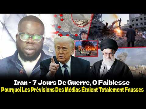 Iran - 7 Jours De Guerre, 0 Faiblesse :Pourquoi Les Prévisions Des Médias Étaient Totalement Fausses