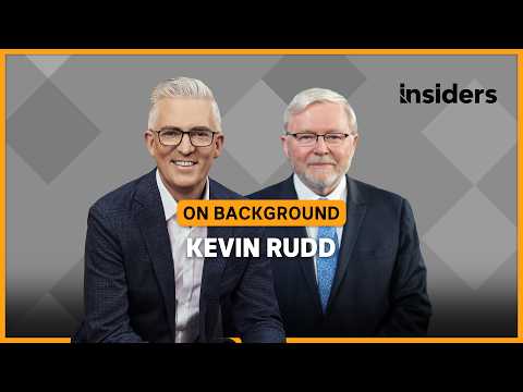 Kevin Rudd sounds alarm on Australia becoming 'complacent' | Insiders On Background