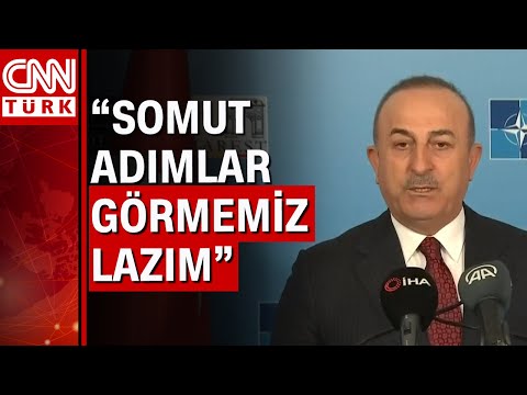 Bakan Çavuşoğlu'ndan ABD'ye yanıt: 