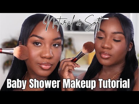 Natural Baby Shower Makeup Tutorial For Beginners
