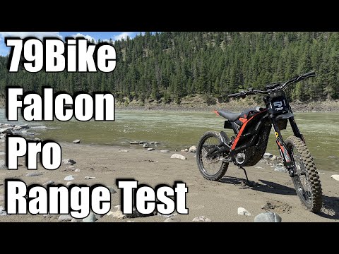 79Bike Falcon Pro Range Test
