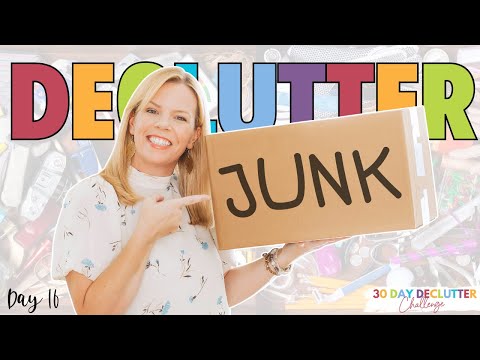 How to Declutter a Junk Drawer - Day 16 - 30 Day Declutter Challenge