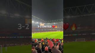 MANUNITED 3 - ARSENAL 2!! CARRICK MASTERCLASS!!! Let’s goooo 🔥🔥🔥
