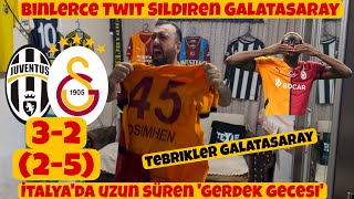 Delil Reisten SERT MESAJ Juvestus 3-2 Galatasaray Tepki Videosu #keşfet #galatasaray #uefa #osimhen 
