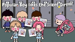 Most Popular And Rudest Boy In School Likes The New girl 😱👨🏻‍🦰👑❤️ | Toca Life World ✨| Sad Story 💗