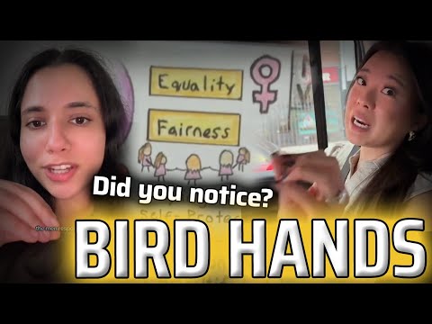 BIRD HANDS [Start watching for them]