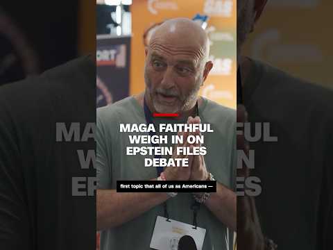 MAGA faithful weigh in on Jeffrey Epstein files debate