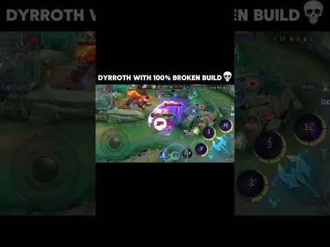 dyrroth with 100% broken build is... #mlbb #mobilelegends #ingame #dyrroth