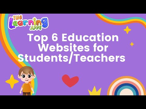 List of top 6 Education Websites for Students/Teachers | The Learning Apps | TheLearningApps.com