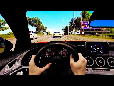 One Day in NFS Heat Traffic 🚦 Real Hands & Steering Wheel