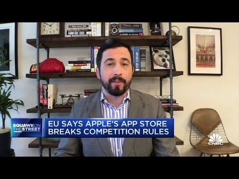 EU says Apple's App Store breaks competition rules