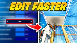 How To Edit FASTER on Controller In Chapter 5 + Controller Sensitivity! (Remove Input Delay)
