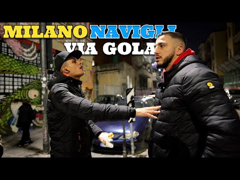 Milano Navigli ed i Maranza di via Gola la via più Pericolosa